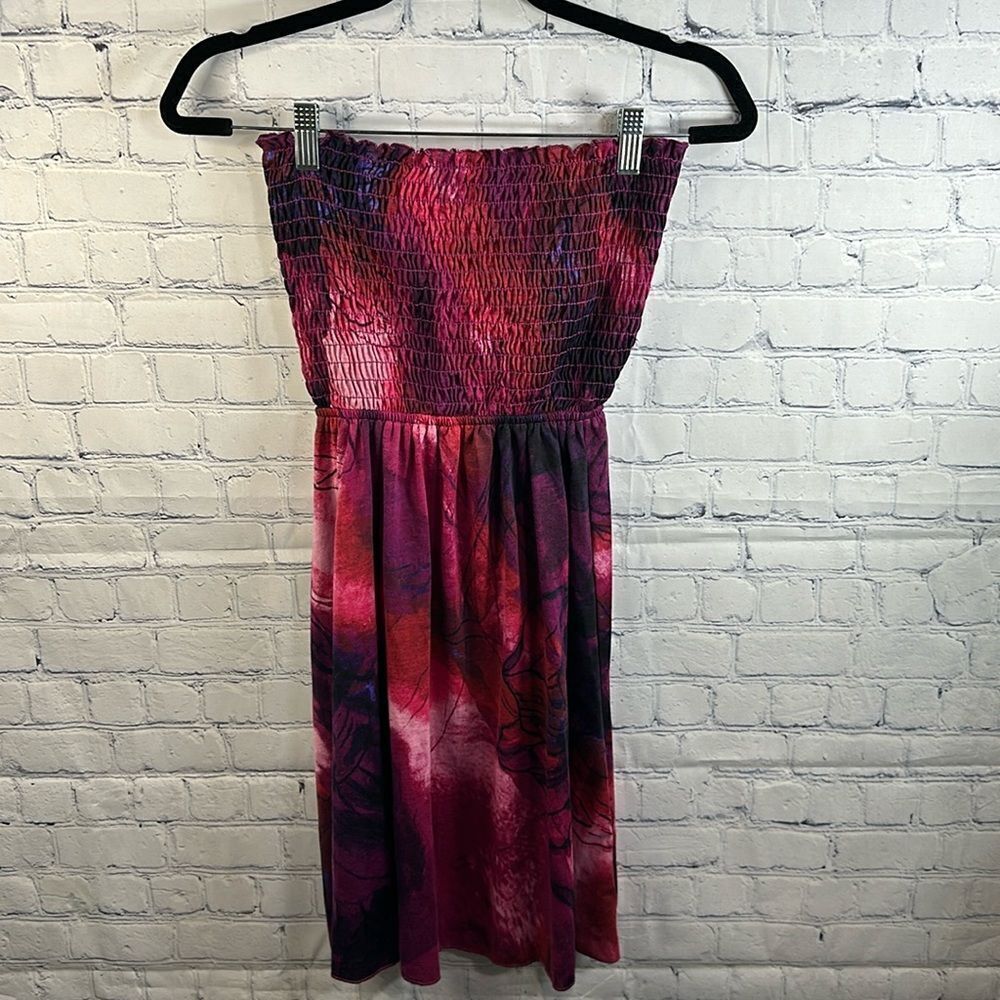 👗 Mossimo Strapless Bathing Suit Cover-Up Dress - Size Small 👗